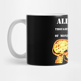 All thoughts of money Mug